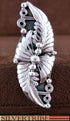 Southwest Authentic Sterling Silver Ring Size 8-1/4 NS54903